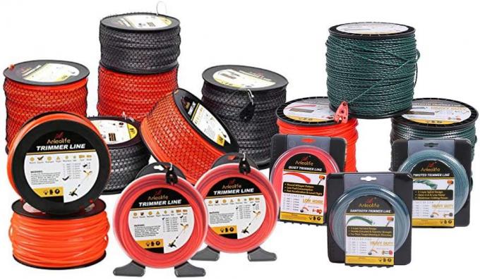 প্রিমিয়াম রাউন্ড ট্রিমার লাইন টেকসই আগাছা ভক্ষক স্ট্রিং ১ পাউন্ড, ১ কেজি, ২ কেজি, ২০ পাউন্ড স্পুল প্যাকেজ 6