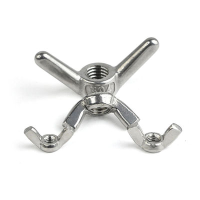 ভালো দাম DIN Standard ZINC PLATED SS304 SS316 Construction Butterfly Nuts Stainless Steel Formwork Wing Nuts অনলাইন