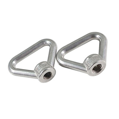 ভালো দাম Silvery DIN Standard Stainless Steel Triangle Lifting Nuts for Riggings Durable Design অনলাইন