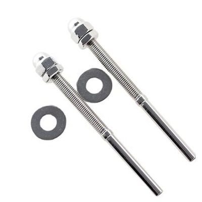 ভালো দাম Polished 316 Stainless Steel Cable Railing Swage Threaded Stud Tension End Fitting Terminal for Handrails অনলাইন