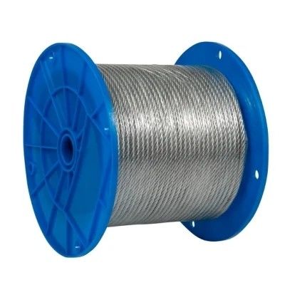 ভালো দাম 15xK7 Galvanized Lifting Wire Rope Steel Cable with Impact Resistance and AiSi Standard অনলাইন
