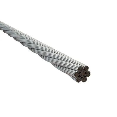 ভালো দাম 304 316 316L 7x7 1x12 35x7 20মিমি মেরিন অ্যাপ্লিকেশনের জন্য স্টেইনলেস স্টিল তারের দড়ি অনলাইন