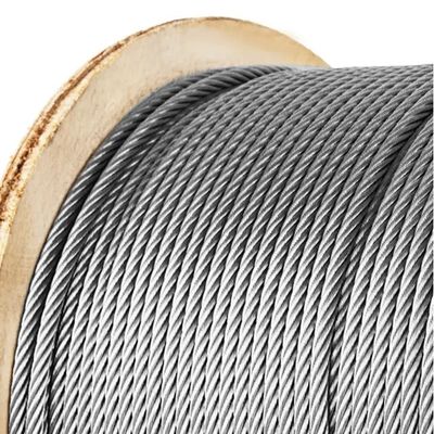ভালো দাম 7x19 316 3mm Blue Strand Marine Fishing Stainless Steel Wire Rope for Hanging Lamp Made অনলাইন