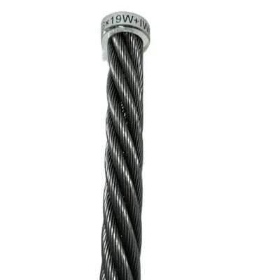 ভালো দাম 6x19W FC Fiber Core Steel Wire Rope for Excavator/Petroleum Drilling/Shaft Hoisting অনলাইন