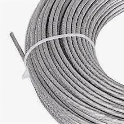 ভালো দাম উত্তোলনের জন্য 500 ফুট কেবল রেল 6X36ws FC/Iwrc আনগ্যালভানাইজড এবং গ্যালভানাইজড স্টিল তারের দড়ি অনলাইন