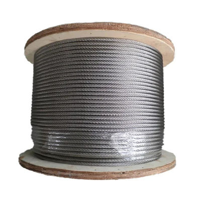 ভালো দাম গ্যালভানাইজড ইস্পাত তারের দড়ি IWRC FC 8mm10mm12mm16mm18mm 22mm 26mm টানা এবং নোঙ্গরের জন্য অনলাইন