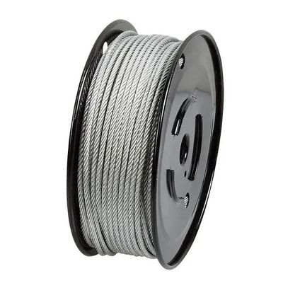 ভালো দাম 1/16'' 3/32'' 1/8'' 5/32'' 3/16'' 1/4'' 5/16'' 1X19 Alu-Zinc Wire Rope for Construction অনলাইন
