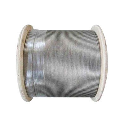 ভালো দাম ৬x19ফিলার FC ৬x19ফিলার IWRC ৬x25Fi FC ৬x25Fi IWRC স্টেইনলেস স্টিল তারের দড়ি উত্তোলন করার জন্য অনলাইন