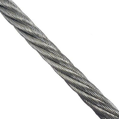 ভালো দাম উত্তোলনের জন্য নন-অ্যালয় 6X36WS FC 1/16'' 3/32'' 1/8'' 5/32'' ইস্পাত তারের দড়ি, গ্যালভানাইজড অনলাইন