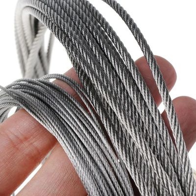 ভালো দাম Galvanized Wire Rope Elevator Rope Round Strand for Stainless Steel OEM অনলাইন