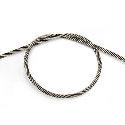 ভালো দাম High Tensile AiSi Standard Stainless Steel Wire Rope for General Industry Engineering অনলাইন