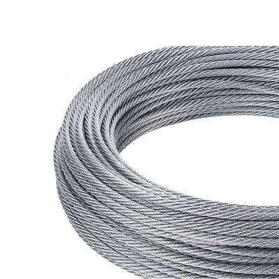 ভালো দাম Engineering 3mm Stainless Steel Wire Rope for Bending Processing Service 7X7 অনলাইন