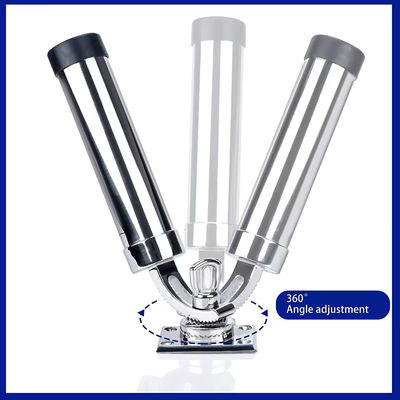 ভালো দাম নৌকার জন্য সামঞ্জস্যযোগ্য ফিশিং রড হোল্ডার 316 স্টেইনলেস স্টিল 360 ডিগ্রি অ্যাডজাস্টমেন্ট পোর্টেবল বোট ফিশিং পোল রড হোল্ডার অনলাইন