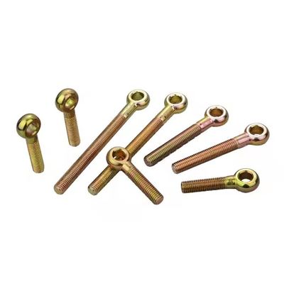ভালো দাম Galvanized Finish M5 M8 M10 DIN444 Carbon Steel Cold Forging Eye Swivel Lifting Eyebolt Fish Eye Bolt অনলাইন