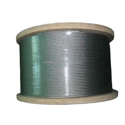 ভালো দাম কাস্টমাইজেশন স্টিল গ্রেড স্টেইনলেস স্টিল AISI304/316 1x7 1x19 1x37 ইনক্স তারের 1mm 2mm 3mm 4mm 5mm 6mm 7mm স্টিল তারের দড়ি অনলাইন