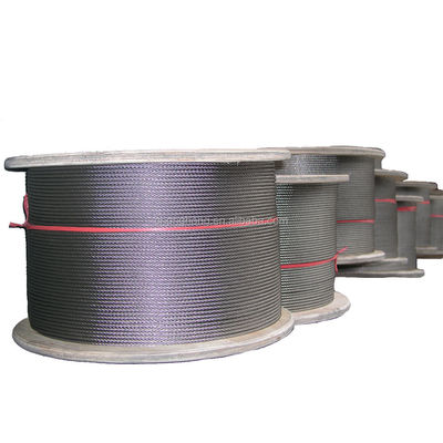 ভালো দাম 304/316 স্টেইনলেস স্টিল তারের দড়ি 18x7 FC / 18x IWS ব্যাস 4mm 6mm 8mm 10mm 12mm 14mm 16mm 18mm 20mm অন্যান্য সারফেস ফিনিশ অনলাইন