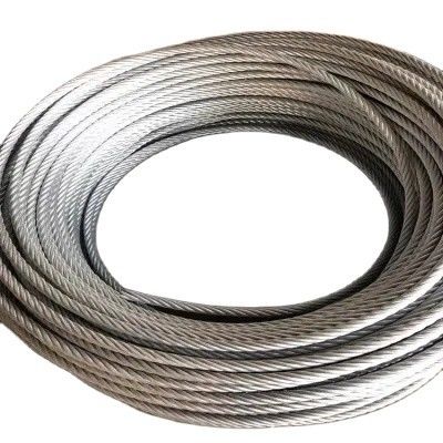 ভালো দাম 6X25 6X25fi FC/Iwrc Galvanized Steel Wire Rope for Construction Derrick Oil Well Drilling Affordable and Versatile Solution অনলাইন