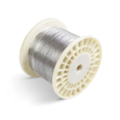 ভালো দাম 304 7*7 Inox Cable High Tension 7x7 Stainless Steel Wire Rope 0.65mm Stainless Steel Cable Rope Wires for Low C Content অনলাইন