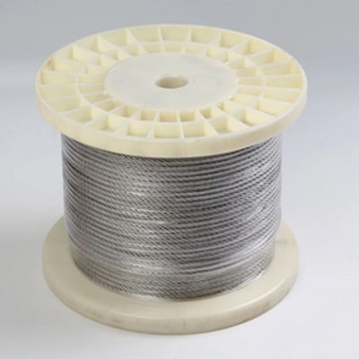 ভালো দাম 1.5mm Ss304 Ss316 তারের দড়ি 1x7 স্টেইনলেস স্টীল তারের দড়ি স্টীল তারের দড়ি তারের অক্স ক্যাবল গ্রেড 300 সিরিজ সহনশীলতা ± 1% অনলাইন