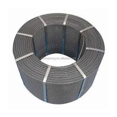 ভালো দাম OEM 15.24mm 7 ক্যাবল তারের প্রতি মিটার স্টিল স্ট্র্যান্ড জন্য প্রিট্রেসড কংক্রিট স্টিল তারের দড়ি পিসি স্ট্র্যান্ড অনলাইন