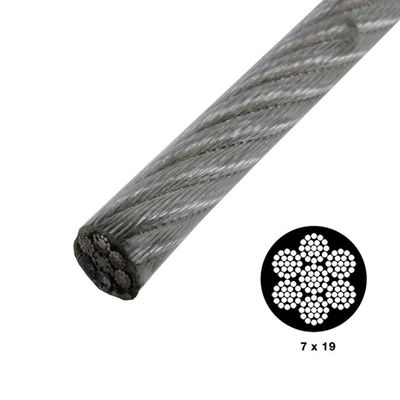 ভালো দাম ১০০০ ফুট ৭ x ১৯ স্ট্র্যান্ড AISI316 ১/৮
