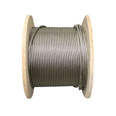 ভালো দাম Stainless Steel Wire Rope 7x7 Structure 2mm Diameter for Heavy Load and High Tensile Strength Applications অনলাইন