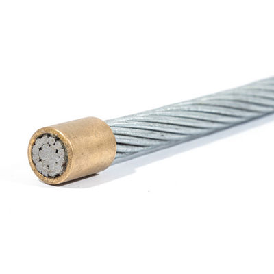 ভালো দাম 7X37 7X7 6X19 Galvanized Ungalvanized SS304 316 কার্বন ইস্পাত স্ট্র্যান্ড অ-অ্যালগ এবং দীর্ঘস্থায়ী অনলাইন