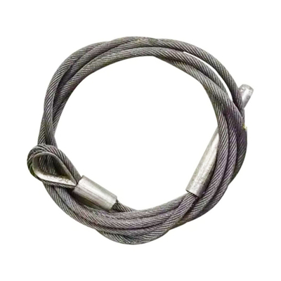 ভালো দাম 6X36WS-IWRC Core GSWR Galvanized Steel Wire Rope Lifting Sling with Thimble on Both Ends অনলাইন