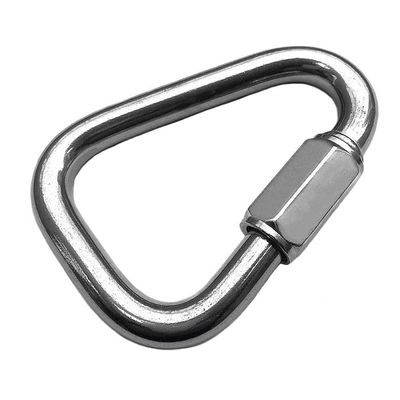 ভালো দাম Polished Stainless Steel Delta Shaped Quick Link SS304 SS316 for Various Applications অনলাইন