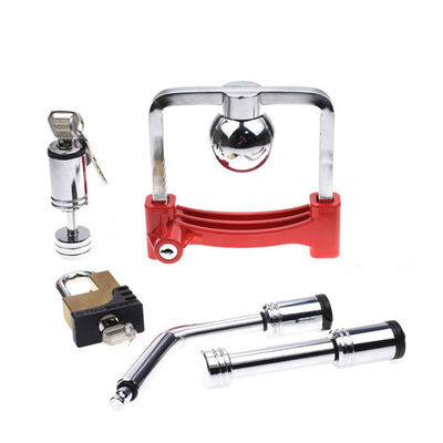 ভালো দাম Steel Zinc Alloy and Copper Trailer Locks for Universal Couplers Same Key Hitch Kit অনলাইন