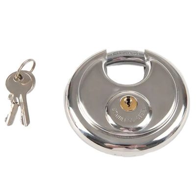 ভালো দাম Stainless Steel 50mm Disc Padlock Hitch Lock for Trailers Spare Parts অনলাইন