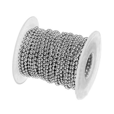 6mm Stainless Steel Beaded Ball Chain Rust Prevention For Window Blinds