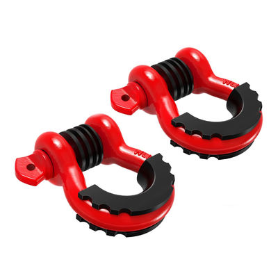 ভালো দাম Metric Measurement System D Ring Bow Shackle for Recovery Tow Strap অনলাইন
