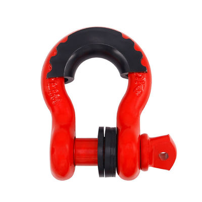 ভালো দাম Galvanized Heavy Duty Tow Hook High Strength Bolt Type Bow Shackle with Screw Pin অনলাইন