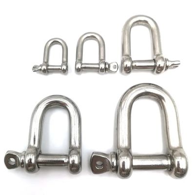 ভালো দাম Stainless Steel Screw Pin D Shackles অনলাইন