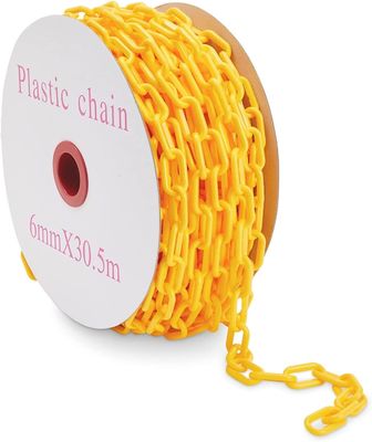 ভালো দাম Weatherproof Yellow Plastic Safety Chain অনলাইন