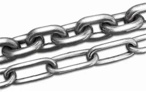 ভালো দাম Self Color Finish Steel Link Chain Stainless Steel Welded Link Chain SUS 316 304 অনলাইন