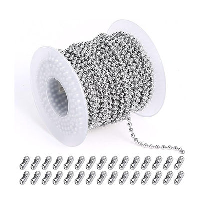 ভালো দাম Plain Finish Stainless Steel Ball Chain অনলাইন