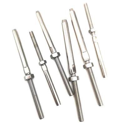 Polished Swage Stud Terminal Thread Rigging Stainless Steel 304/316