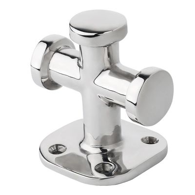 ভালো দাম মিরর পোলিশ AISI316 স্টেইনলেস স্টীল ক্রস বলার্ড সামুদ্রিক হার্ডওয়্যার নৌকা জন্য মাস্ট ক্লিট অনলাইন