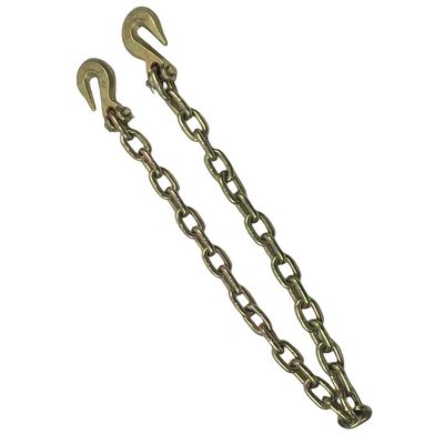 ভালো দাম Blacken Finished G70 Galvanized Link Chain 8mm Diameter For Cargo Control Customized অনলাইন