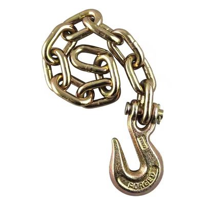 ভালো দাম লোড লিফটিং G70 ট্রান্সপোর্ট চেইন অ্যালাইড স্টীল হলুদ দস্তা 2t ওয়ার্কিং লোড সীমা সঙ্গে অনলাইন