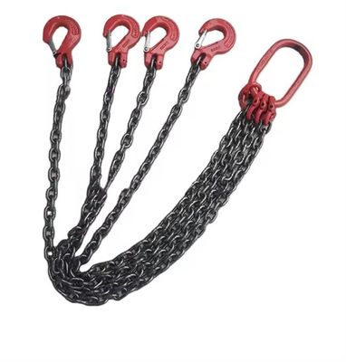 ভালো দাম 2t Working Load Limit G80 Steel Heavy Duty Industrial Lifting Chain with J/C Type Hook অনলাইন
