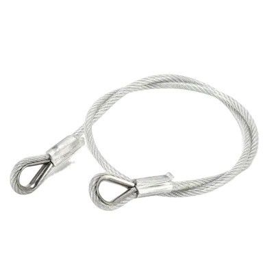 ভালো দাম ক্ষয় প্রতিরোধী পিভিসি নাইলন লেপ সঙ্গে কাস্টমাইজড দৈর্ঘ্য স্টেইনলেস স্টীল তারের দড়ি অনলাইন