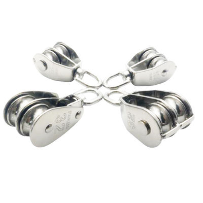 ভালো দাম S315 ডাবল পুলি ব্লক উত্তোলন স্টেইনলেস স্টিল তারের দড়ি হোয়েস্ট ব্লক এবং উত্তোলনের জন্য অনলাইন