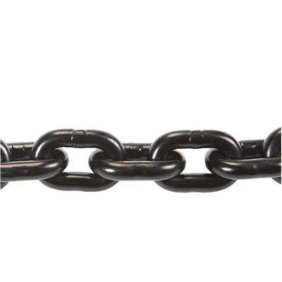 ভালো দাম 48kN Test Load G80 8mm Blacken Finished Lifting Chain Iron Chain for Hoist অনলাইন