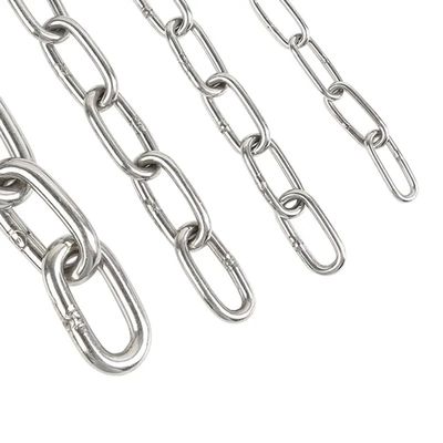 ভালো দাম 8mm Blacken Finished 316 Stainless Steel Boats Anchor Chain Standard DIN766 for Ship অনলাইন