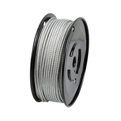 ভালো দাম গ্যালভানাইজড স্টিলের তারের দড়ি 6*12 স্টিল গ্রেড 7*7 7*19 6*19 এফসি 6*7 এফসি তারের স্ট্র্যান্ড ক্যাবল অনলাইন