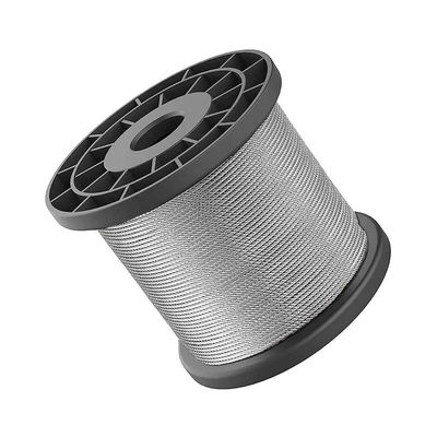 ভালো দাম অ্যালুমিনিয়াম 1 6 12 18 6x37 FC 6x37 অ্যালুমিনিয়াম-জিংক গ্যালভানাইজড লেপ সহ আইডব্লিউআরসি স্টিলের তারের দড়ি অনলাইন