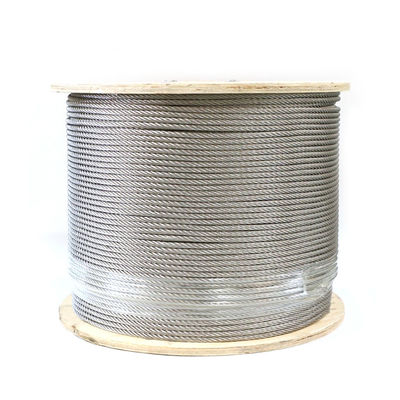 ভালো দাম কারখানার জন্য ঢালাই পরিষেবা সহ 1x7 7x7 1x19 7X19 স্টেইনলেস স্টিলের তারের দড়ি অনলাইন